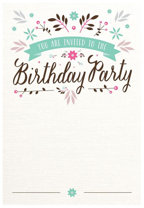 freepik invitation card|Free Birthday Invitation templates to customize .